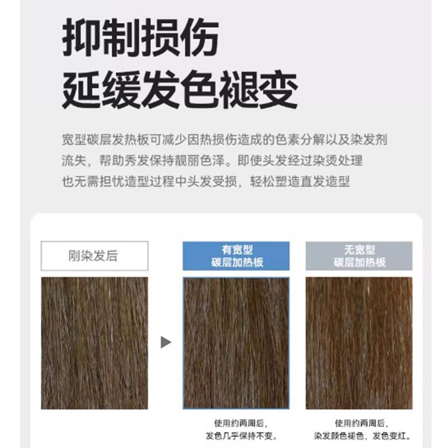 【日本直邮】 日本 REFA 直发夹板  光泽顺滑 低损伤设计 白色 1个