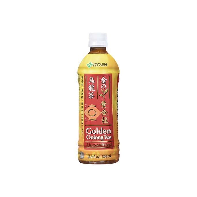 Unsweetened Golden Oolong Tea 500ml