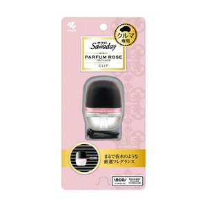 Sawaday Car Deodorant Clip 6ml [Parfum Rose]