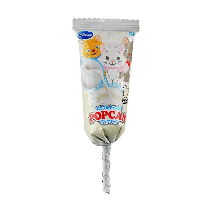 日本POPCAN 迪士尼水果汽水味棒棒糖 1根入  包装随机发送