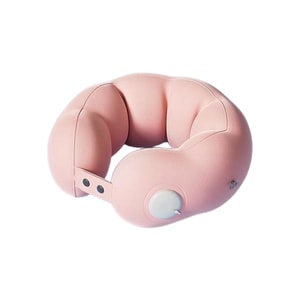 Outdoor Inflatable U Shaped Pillow Lumbar Support Cervical Pillow Cushion 4 Piece Set Dopamine Pink U Shaped Pillow 730*145mm Flocking