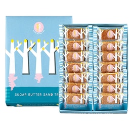 SUGAR BUTTER TREE White Chocolate Cookie 14 pieces