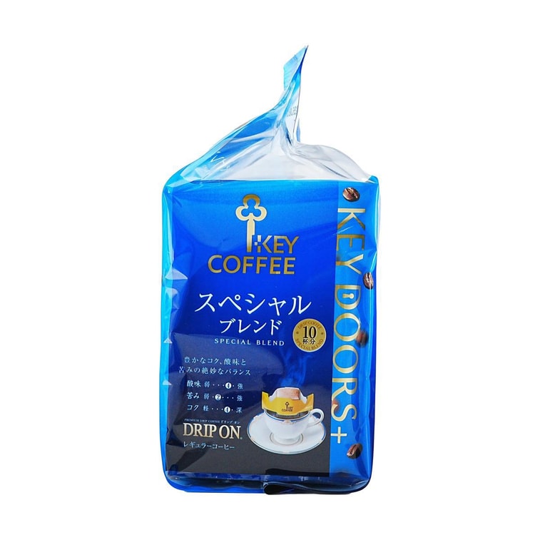 日本KEY COFFEE 掛耳特調咖啡 10包入 80g 3