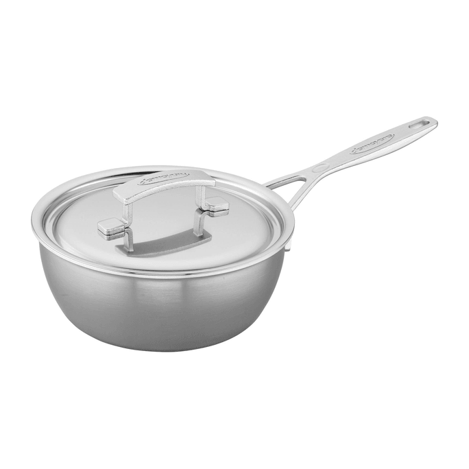  Industry 5-Ply 2-qt Stainless Steel Saucier