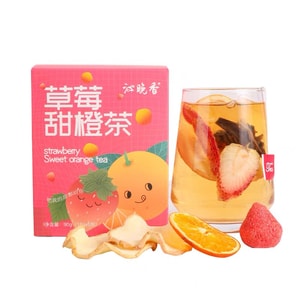 【ネットで話題のストロベリースイートオレンジティー】秦万祥ストロベリースイートオレンジティー フリーズドライフルーツティー ティーバッグ（10袋）90g【インスタントドリンク】【ホットでもアイスでもOK】