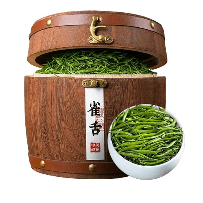 Bird's Tongue Green Tea 2025 New Tea Bright Front Tender Buds Tea Extra Strong Flavor 250g/barrel