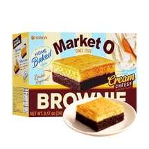 Market O Brownie Cream Cheese Flavored Double Layer Cake 12P 8.47 oz【Breakfast Afternoon Tea Dessert】