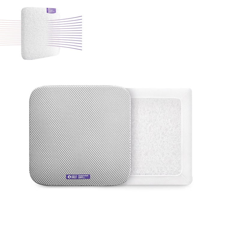 Airfiber Seat Cushion White Double Sided - Yami