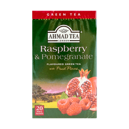 AHMAD Raspberry Pomegrant 20ct