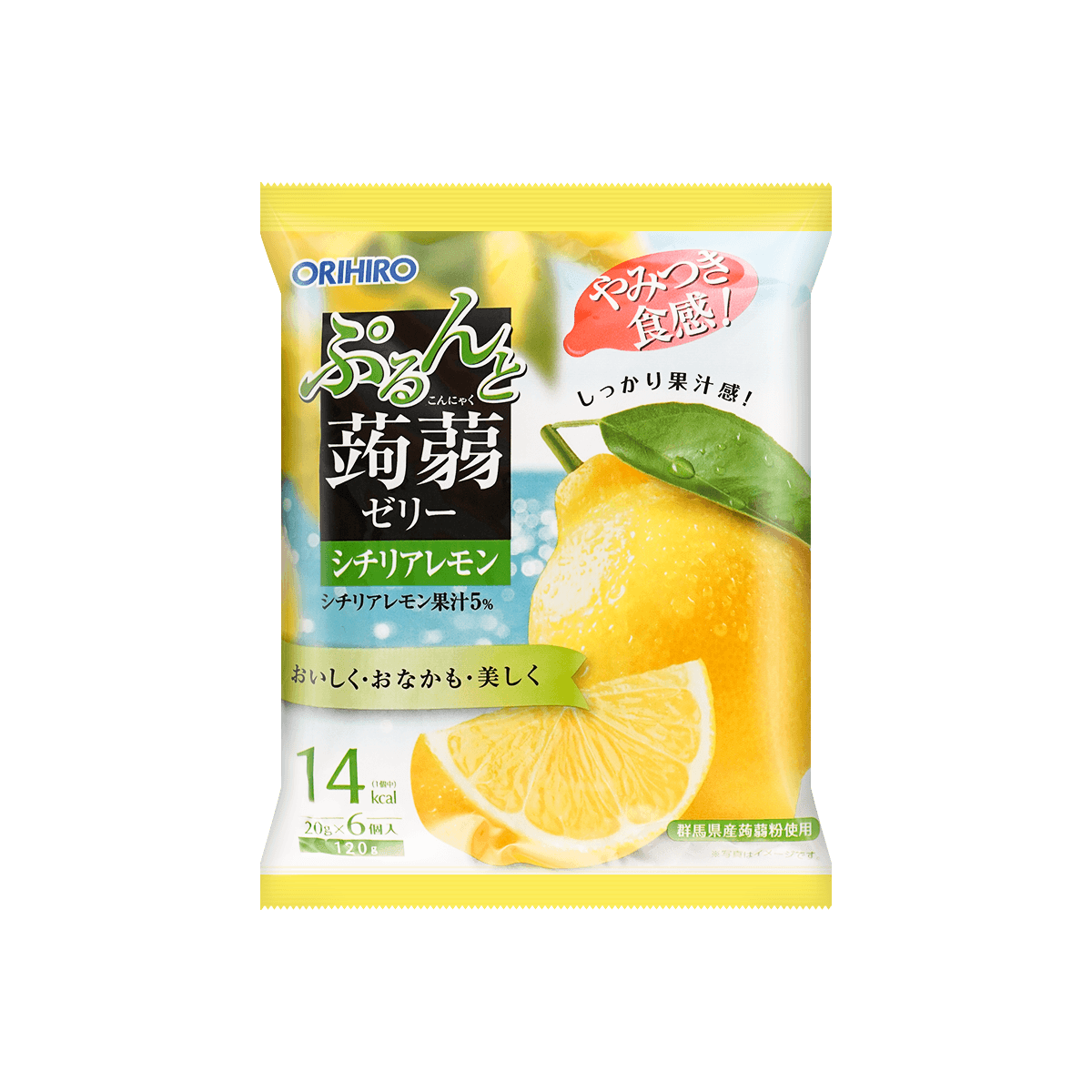 yamibuy.com:customer reviews:konjac jelly lemon flavor 120g 6pc