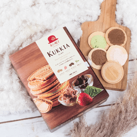 KUKKIA Whipped Chocolate Sandwiched with Cookie Gift Box 4 Flavor 20pcs