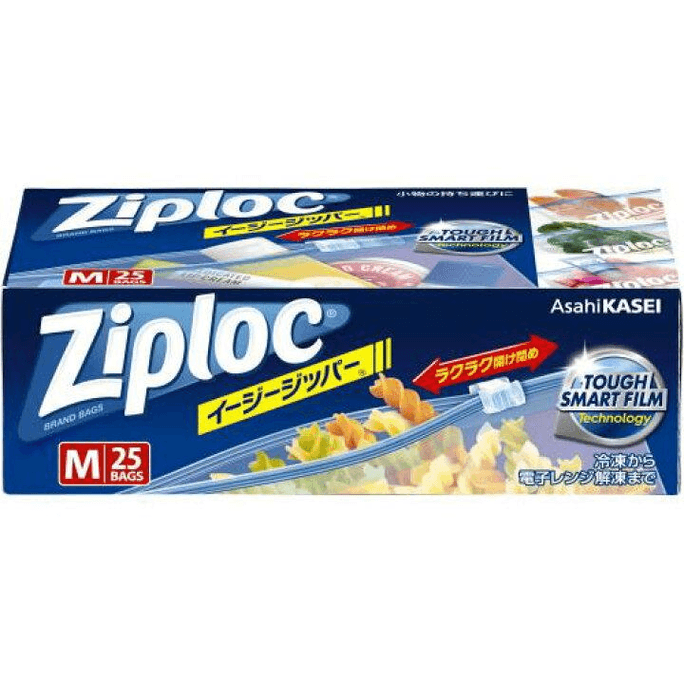 Ziploc Easy Zipper M [25 pieces]