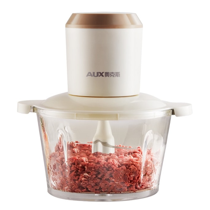 Fully automatic multi-function food processor with meat grinder small thickened glass bowl 1 piece
