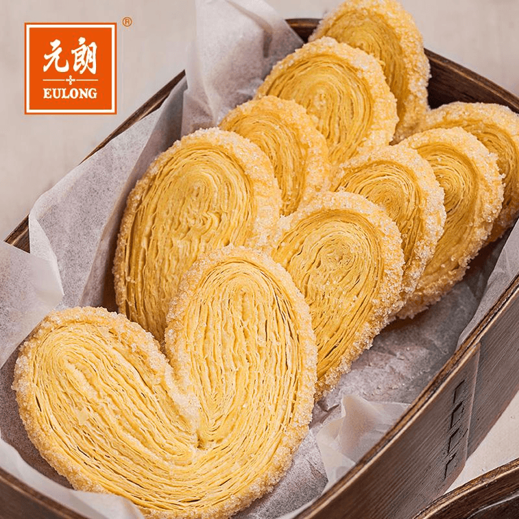 [중국발 다이렉트 메일] 위엔롱 나비 밀푀유 쿠키 개별포장 특제 과자 설날과자 160g*1박스 3