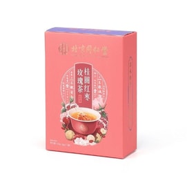 北京同仁堂 桂圆红枣玫瑰花茶枸杞五宝茶 120g (8g*15袋)