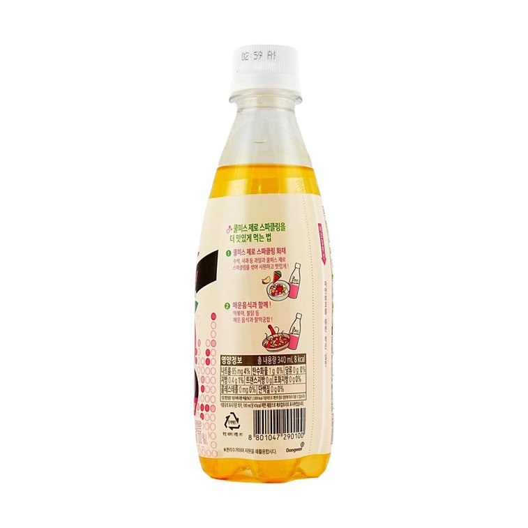 Coolpis Soft Drink Peach Flavor 340ml 4