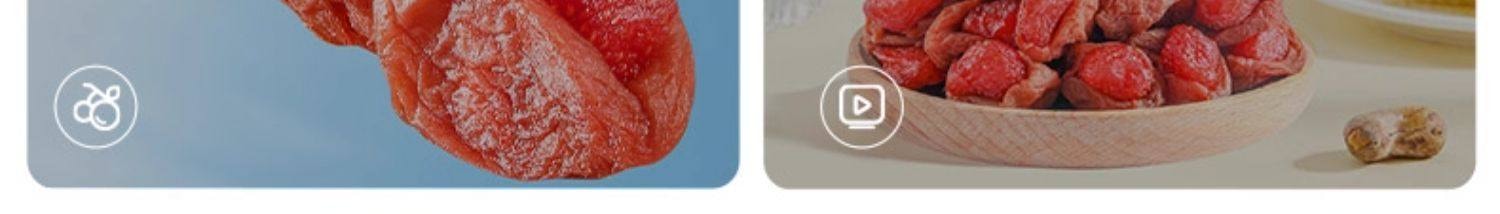 【中国直邮】 三只松鼠 梅有草莓 青梅草莓干果脯蜜饯梅子儿童零食 休闲酸甜小食年货送礼100g*1 无核 荔枝味