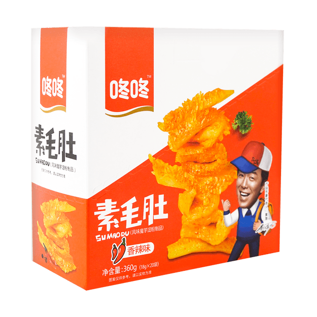 咚咚素毛肚 香辣味 360g