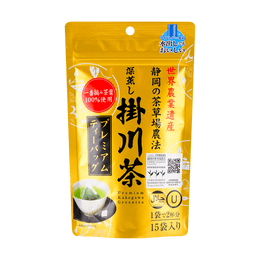日本MARUYAMA丸山制茶 掛川茶绿茶包 15袋装 30g