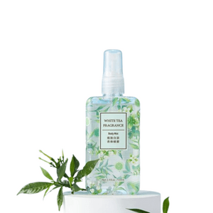 【中国からの直送】MINISO名創優品 MINISO名創優品 香水 ボディスプレー 香水 女性用 長時間持続 軽い香り 空気清浄 室内 エレガント ホワイトティー ボディスプレー 100ml/ボトル