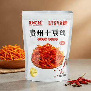 Guizhou Shredded Potatoes,Potato Sticks,Spicy Flavor ,7.1 oz