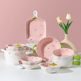 Strawberry Series Salad Bowl 6"