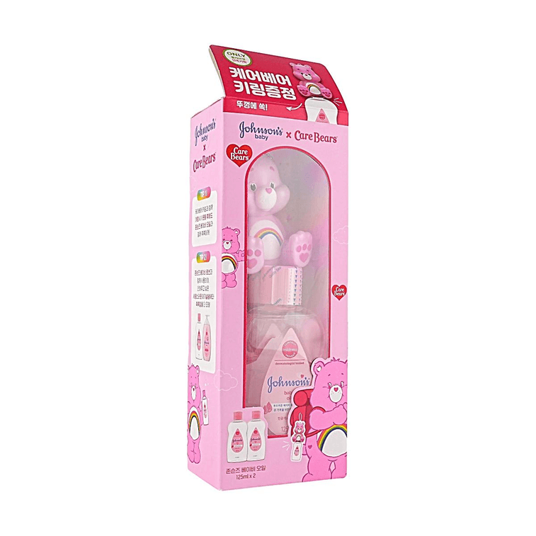 Bedtime Pink Lotion & Oil 2-Piece Set, Care Bears Limited Edition Gift Box, Baby Sleep Massage 3