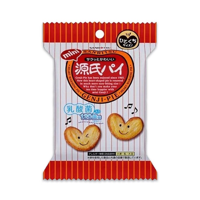 [일본 직배송] 산리츠 미니 겐지 나비 사랑 비스킷 40g
