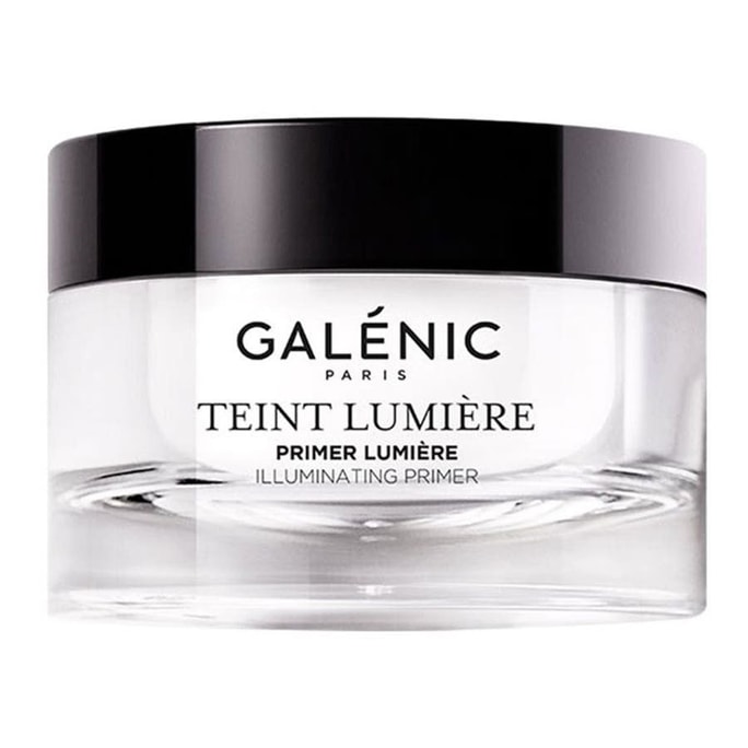 【홍콩 직배송】 프랑스 코린느 룩스 글로우 프라이머 50ml 핑크 펄 입자 + 페루 페퍼 트리 추출물 자연스러운 톤업, 결점 커버, 오래 지속되는 밀착력