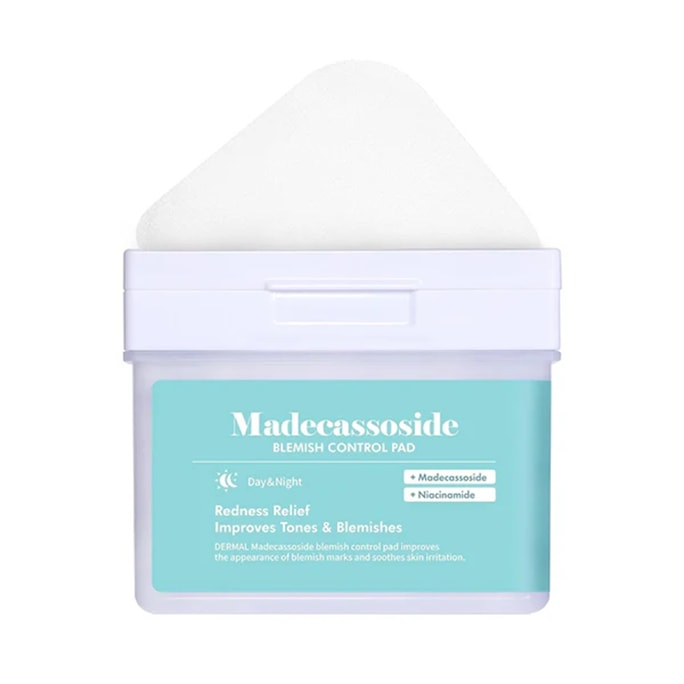 韓國 Dermal 積雪草爽膚棉120片 清爽水潤帶來柔潤舒適膚感