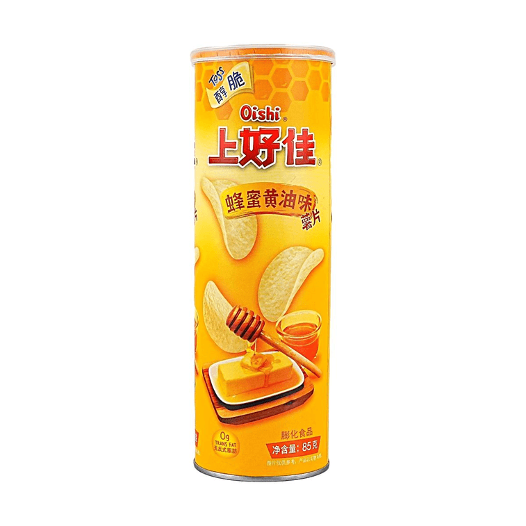 上好佳 蜂蜜牛油味薯片 85g 【醇脆口感】【甜鹹交織】 3