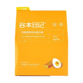 Protein Bar 25g*6 Sticks Soufflé Egg Yolk Flavor