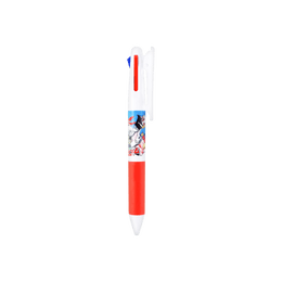 日本SUN-STAR太阳星 机动战士高达联名3色圆珠笔 复古漫画按动原子笔 0.7mm GS8 元组初代机款 红色 日本限定