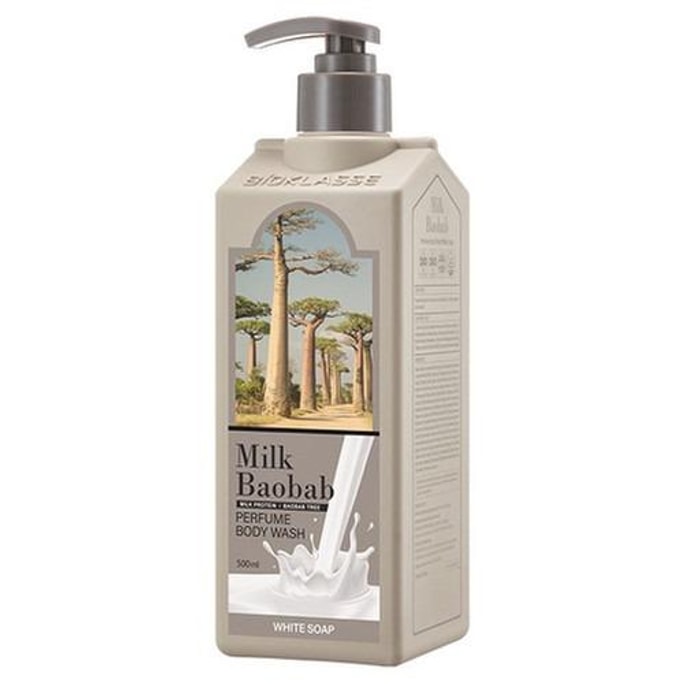 Perfume Body Wash White Soap Scent Long-Lasting Moisturizing 16.91fl oz