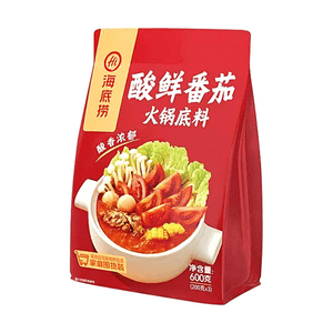 海底撈 火鍋底料 酸鮮番茄 600g 【酸香濃郁】【家庭裝】