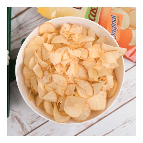 KUSUKA Cassava Chips Keripik Singkong  Rasa Original 200g 