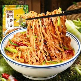 饭匹兄弟 柴火烟笋尖 竹笋丝 248g【湖南特产】