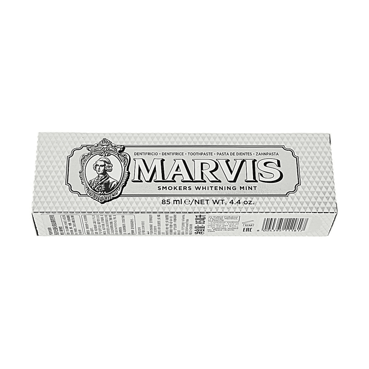 MARVIS瑪爾仕 強化亮白薄荷牙膏 美白去垢防齲齒 去煙漬 85ml 3