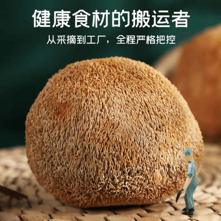 【中国直送】富昌プレミアム獅子のたてがみ茸、中国北部と南部の乾燥品、山の珍味食用菌類、ヘーゼルナッツ茸、シチューとスープの材料150g 6