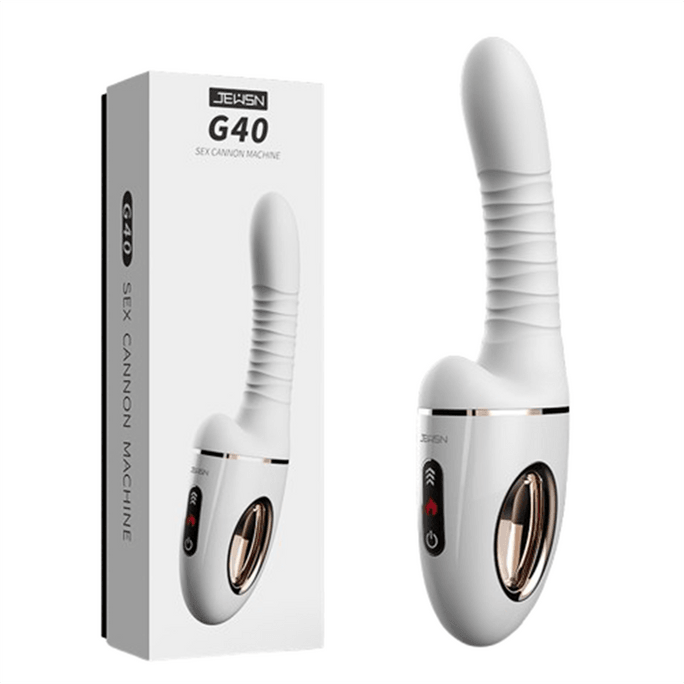 【中国直邮】 久兴 G40炮机AI版伸缩震动加温女用器具自慰阴蒂刺激