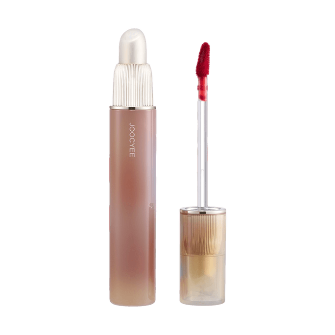 Glazed Lipgloss, Amber Shell Mirror Water Gloss Lip Tint, #18 Frosted Vanilla Grapefruit【NEW】
