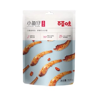 Small Fish Spicy Flavor 105g * 1 Bag Seafood Instant Spicy Small Fish Dried Snack