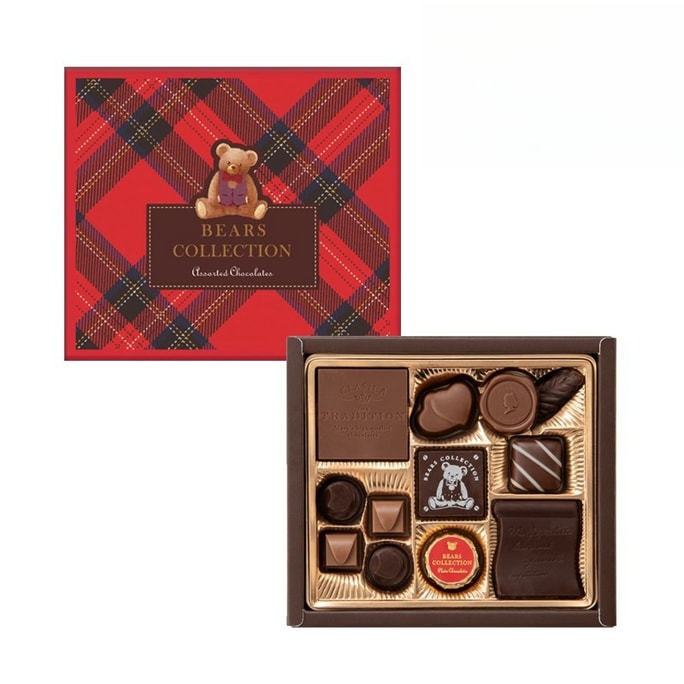 Bear Grid Chocolate Gift Box 12pcs Valentine's Day 2025