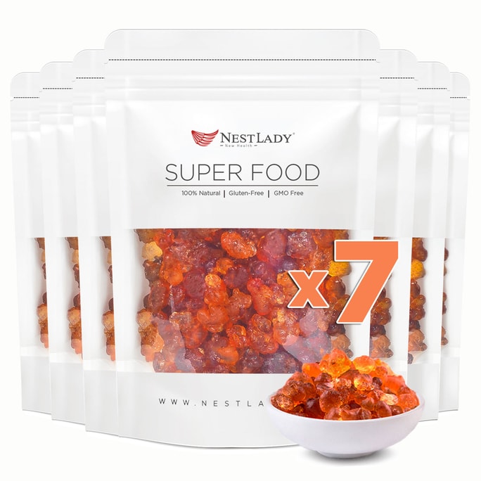 Natural Wild Peach Gum Edible Peach Blossom Tears150g 7-bag combination