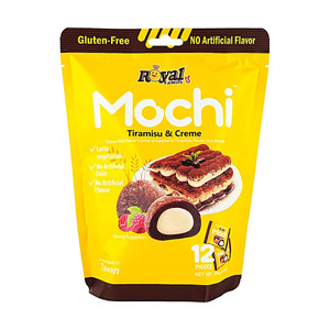 Tiramisu & Creme Flavor Mochi Filled Daifuku 6.35 oz【Vegan】【Japanese Dessert】