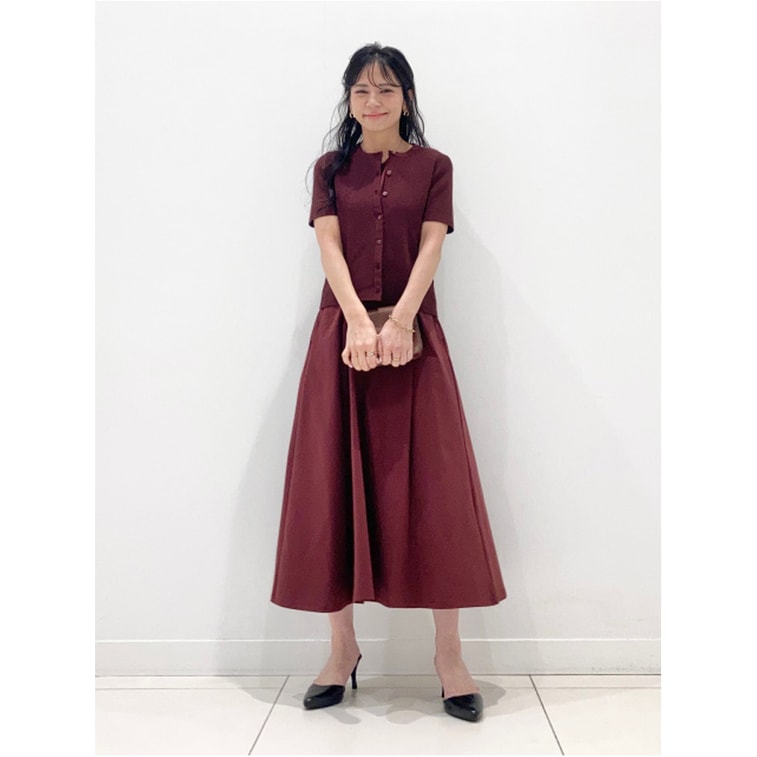 [Livraison directe du Japon] Japon Uniqlo Modèle standard Vêtements pour femmes AIRism Nouvelle collection printemps/été Haute élasticité Robe sans manches Marron foncé Taille S 1 pièce 4