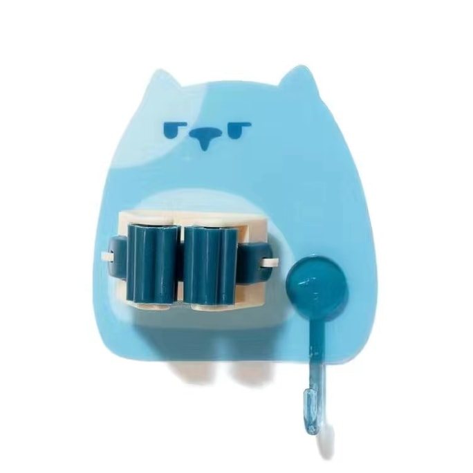 Mop hook without punching light blue 4