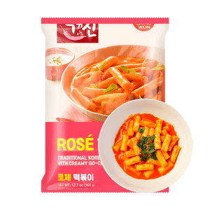 DONGWON Instant Stir-fried Tteokbokki Spicy Rose Sauce 12.7 oz