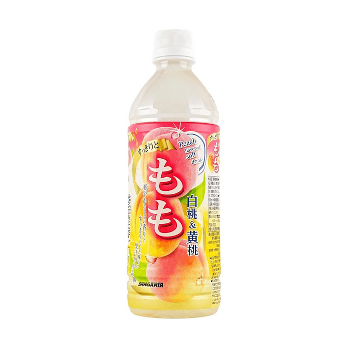 日本SANGARIA 清爽桃子飲料 500ml