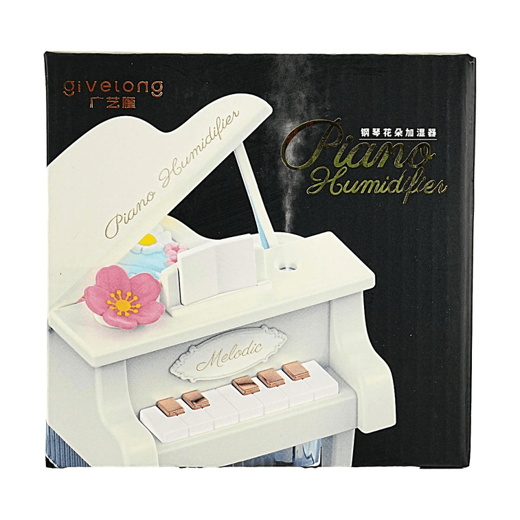 Piano Humidifier USB Powered White Cute Design 13.1×12.8×11.8CM 6
